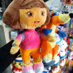 Peluche Dora la Exploradora con Zorro