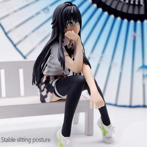 Yukinoshita sentada Yukino Anime Figura anime