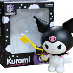 Figura Kuromi 22 cm con Aroma, Muñeca de Decoración Gigante Sanrio