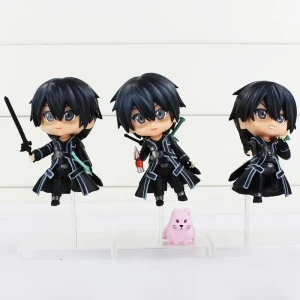 Set de 3 FIGURAs  DE COLECCIÓN KAZUTO KIRIGAYA KIRITO