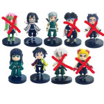 Figuras pequeñas de Demons Slayer 5cm, Kimetsu no Yaiba