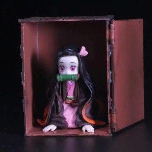 Figura Nezuko Kamado Caja, Kimetsu no Yaiba, Demons Slayer