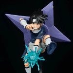 Figura de Sasuke con shuriken, Naruto