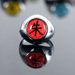 Anillo de cosplay de anime Naruto, estilo Syaringan de la familia Uchiha, accesorios de cosplay