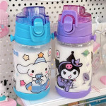 Botellas con correa de Cinnamoroll y Kuromi