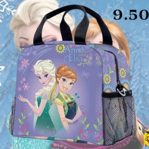Lonchera térmica de Frozen, Ana y Elsa, Disney, bolsos