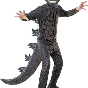 Rubie's Disfraz Infantil de Godzilla Vs Kong Godzilla Disfraz infantil de rey de los monstruos, dinosaurio, animales
