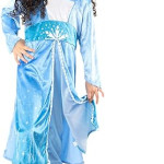Disfraz de princesa de hielo de Little Adventures Elsa Frozen vestido