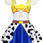 Disfraz de Jessie, princesa, Halloween, cosplay, trajes de vaquera Toy Story