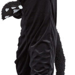 Disfraz de gato negro para niños, pijama de una pieza de animal, granja