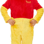Disfraz niño Pijama mameluco de Winnie The Pooh, para niños, con gorro