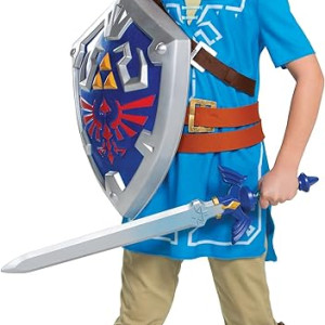 Disfraz para niño Blau, Link Zelda Costume, Cosplay Zelda para niño