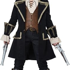 Disfraz de pirata para niño, cuento, capitán, Halloween