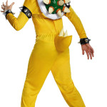 Bowser Deluxe Costume Disfraz Mario Bros Niño