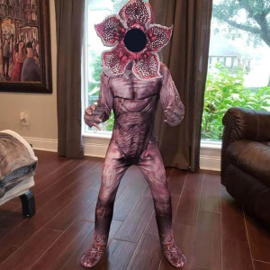 Demogorgon - Disfraz de monstruo con guantes para niños, fiesta de Halloween, cosplay Stranger Things