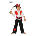 Conjunto de disfraz de pirata para niños y niños, bebes, halloween