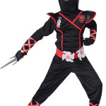 Traje de Ninja Con Accesorios Para Niño Culturas