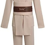 Disfraz de jedi para niños, Star wars, Anakin Skywalker, Obi-wan Kenobi, Halloween