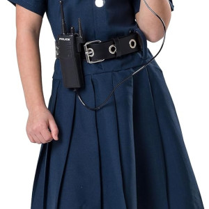 Vestido de policía para niñas, traje, disfraz, profesiones, Halloween