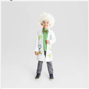 Disfraz de científico para nilños, profesiones, halloween