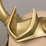 Loki Cosplay Gold Crown Mask Accesorios ajustables Halloween Disfraces Prop para hombres y mujeres