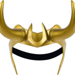 Loki Cosplay Gold Crown Mask Accesorios ajustables Halloween Disfraces Prop para hombres y mujeres