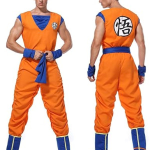 Cosplay de Goku adulto, Dragon Ball, anime, halloween