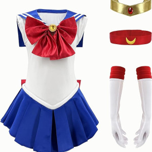 Cosplay Disfraz Sailor Moon Tsukino Usagi Princess Serenity