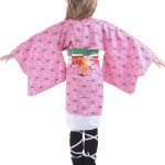 Traje De Cosplay De Nezuko Anime Japonés Para Niñas, Conjunto De Uniforme De Kimono Para Niños