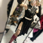 Disfraz Cosplay de Anime Uzui Tengen para mujer, vestido femenino, falda Sexy para adultos