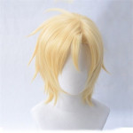 Peluca Ash Lynx, Banana Fish, Sanji One Piece ,accesorios Cosplay, anime