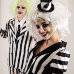 Peluca de Beetlejuice para hombre y mujer Tim Burton, Terror - Accesorios para adultos, accesorio para disfraz