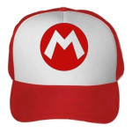 Gorra de Mario para niños, Mario bros, videojuegos, accesorios