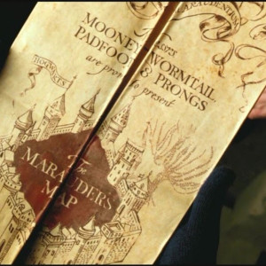 Mapa Del Merodeador Harry Potter Coleccion