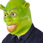Mascara de Shrek, disfraz, halloween