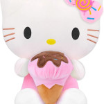 Peluche de Hello Kitty con helado, Sanrio