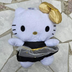 Peluche de Hello Kitty con vestido negro, Sanrio