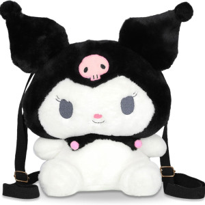 Peluche bolso de Kuromi 30 cm, Sanrio