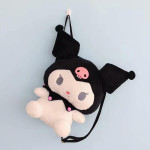 Peluche bolso de Kuromi 30 cm, Sanrio