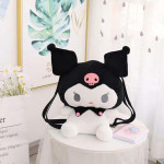 Peluche bolso de Kuromi 30 cm, Sanrio