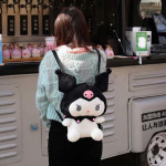 Peluche bolso de Kuromi 30 cm, Sanrio