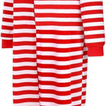 Pijama de rayas blancas y roja, adulto, navidad, cuento