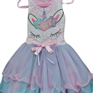 Vestido de unicornio para niñas, cumpleaños, animalitos