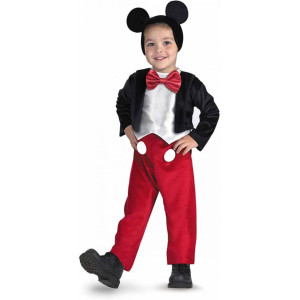 Disfraz Mickey Mouse Niño Deluxe, bebe