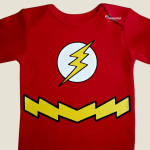 Mameluco para bebés de Flash, DC comics