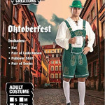 Disfraz de Oktoberfest bávaro alemán para Halloween y festival de la cerveza, tipico venezuela, pais, culturas