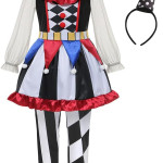 Disfraz de payaso, fantasía, cuento, Halloween