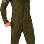 Traje, Disdraz  de vuelo Top Gun Maverick para hombre, piloto