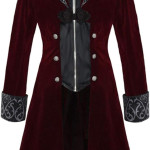 Chaqueta de cola steampunk medieval para hombre, estilo gótico victoriano, abrigo