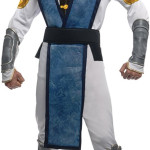 Disfraz de Raiden de Mortal Kombat Traje Para Hombre Halloween